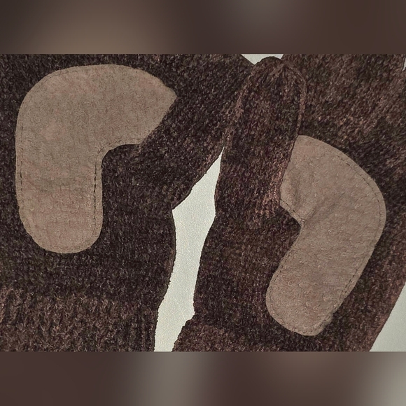 Womens Chenile Insulated Gloves - Picture 2 of 3